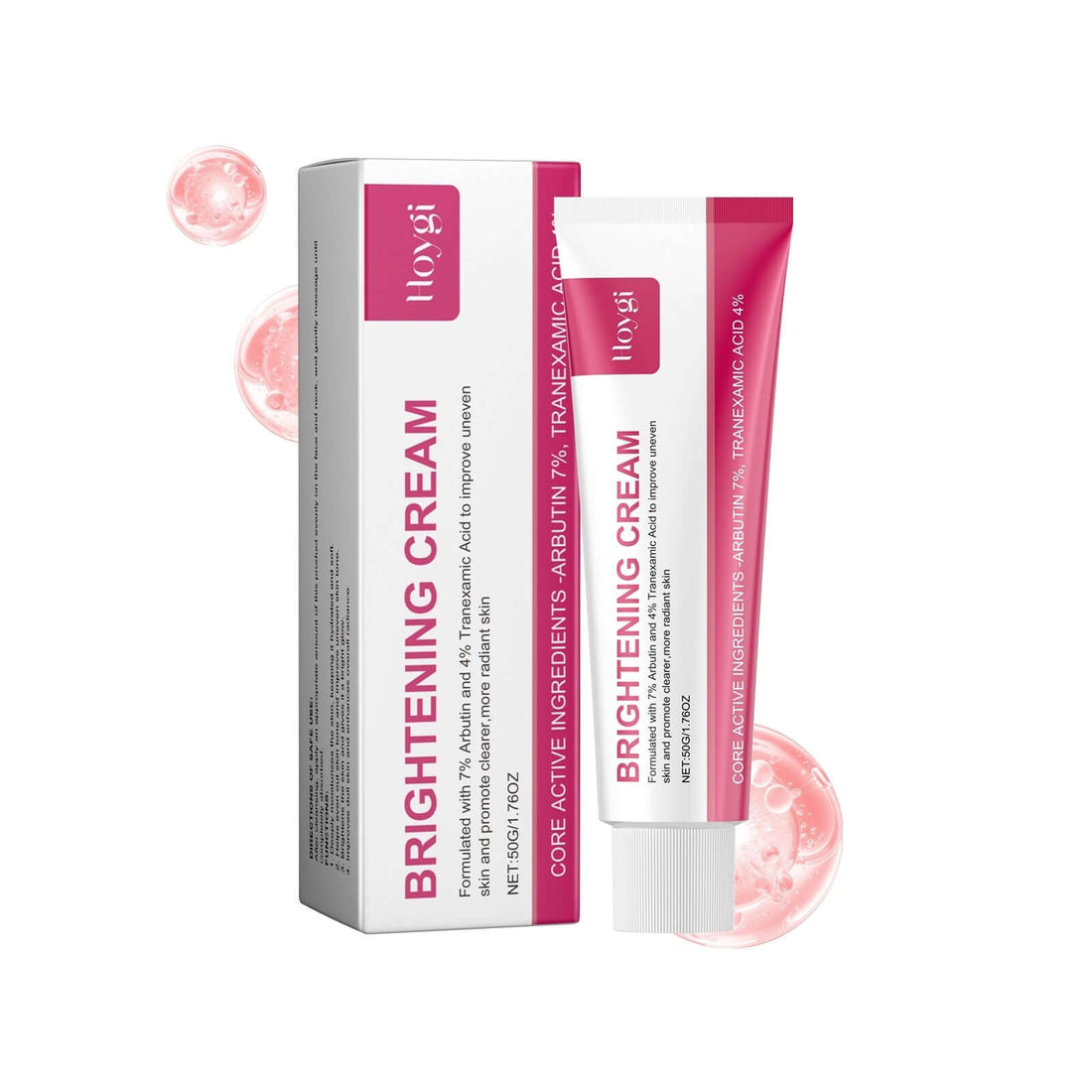 Crème illuminatrice de la marque . avec texture légère, idéale pour un teint lumineux et éclatant.