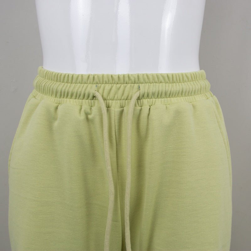 Autumn New High Waist Pants with Broken Holes Casual Loose Tight Waist Wide Leg Pants - 𝐝𝐮𝐯𝐥𝐚𝐬𝐡𝐨𝐩.𝐜𝐨𝐦