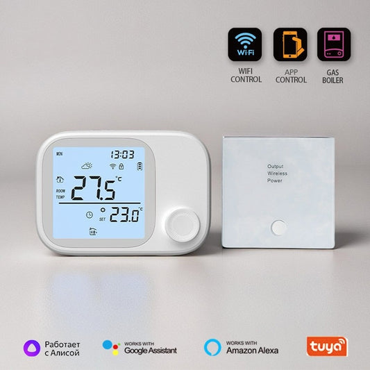 Smart Wi-Fi Wall-Mounted Boiler Thermostat