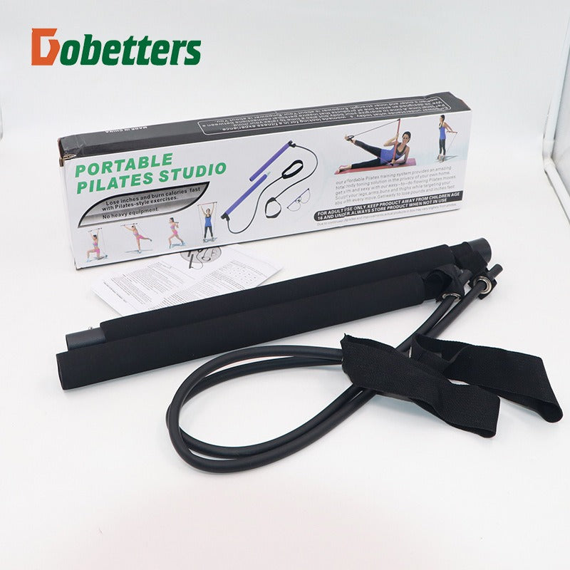 Functional yoga tension bar, chest expansion arm strength bar, yoga bar, Pilates bar, fitness bar, Pilates bar