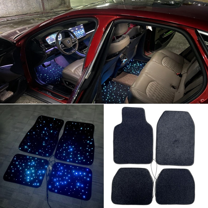 Starlight Fiber Optic Car Floor Mat