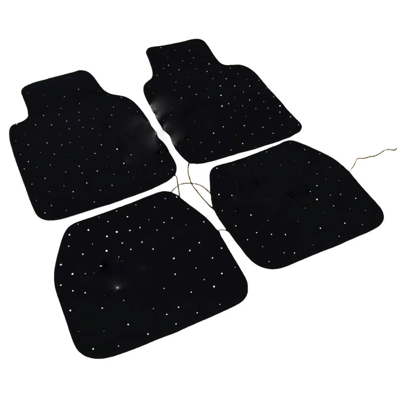 Starlight Fiber Optic Car Floor Mat