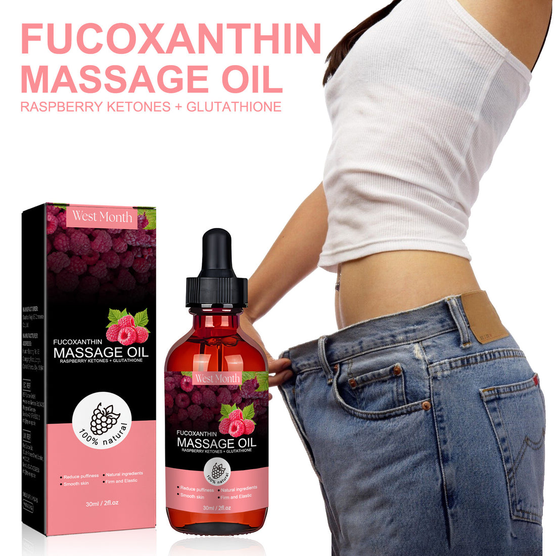 Huile de massage amincissante pour le ventre ferme, huile de modelage corporel, soin tonifiant et sculptant pour le corps