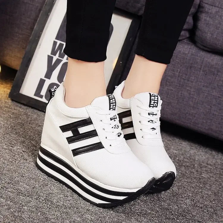 2024 New Winter Women Shoes Warm Fur Plush Lady Casual Shoes Lace Up Fashion Sneakers Platform Snow Boots Big Size - 𝐃𝐔𝐕𝐋𝐀𝐒𝐇𝐎𝐏