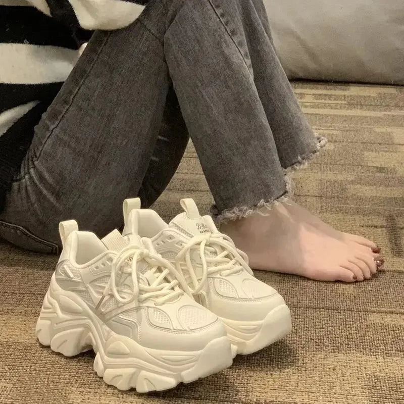 2024 Spring New Height Increasing Versatile Short Height Showing Thick Bottom Versatile Sports Shoes for Women - 𝐝𝐮𝐯𝐥𝐚𝐬𝐡𝐨𝐩.𝐜𝐨𝐦