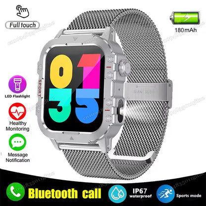 2025 New SmartWatch Men For Women Militray Outdoor GPS Track Sport Watches Heart Rate Sleep Waterproof Smart Watch IOS Android - 𝐝𝐮𝐯𝐥𝐚𝐬𝐡𝐨𝐩.𝐜𝐨𝐦