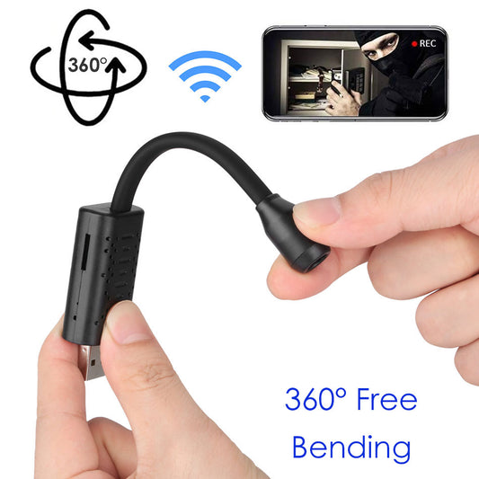 Smart Baby Monitor V380 1080P – Mini Caméra WiFi IP Sécurité Bébé