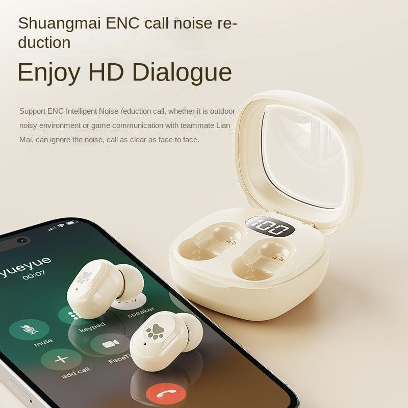New Q38 Wireless Bluetooth Earbuds TWS True Wireless In-Ear Stereo Digital Display Long Battery Life Noise Cancelling