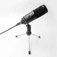 Streaming USB Microphone Metal Condenser Microphones for Laptop Computer Recording Studio Streaming Karaoke Youtube