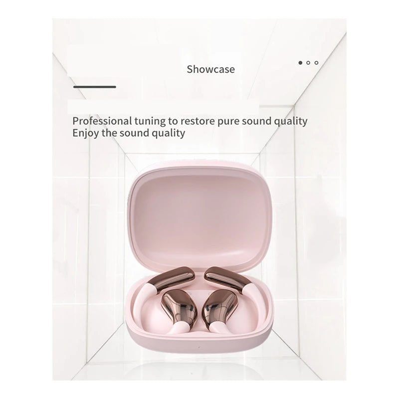 A38 Wireless Headphones Bluetooth 5.4 Hi-Fi Stereo Music Earphones Ear-Hook Sports Headsets For Running