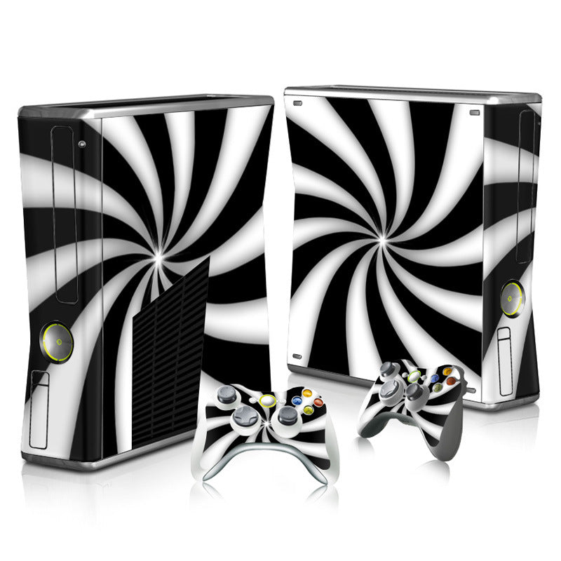 Xbox 360 Slim Full Body Color Membrane Stickers with Scratch-Resistant Protection