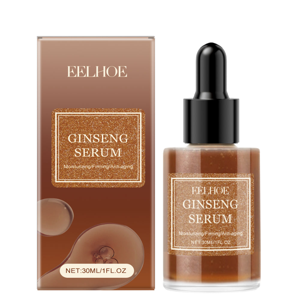 Sérum facial anti-rides et anti-âge, hydrate la peau, flacon transparent avec liquide léger, soin pour le visage.