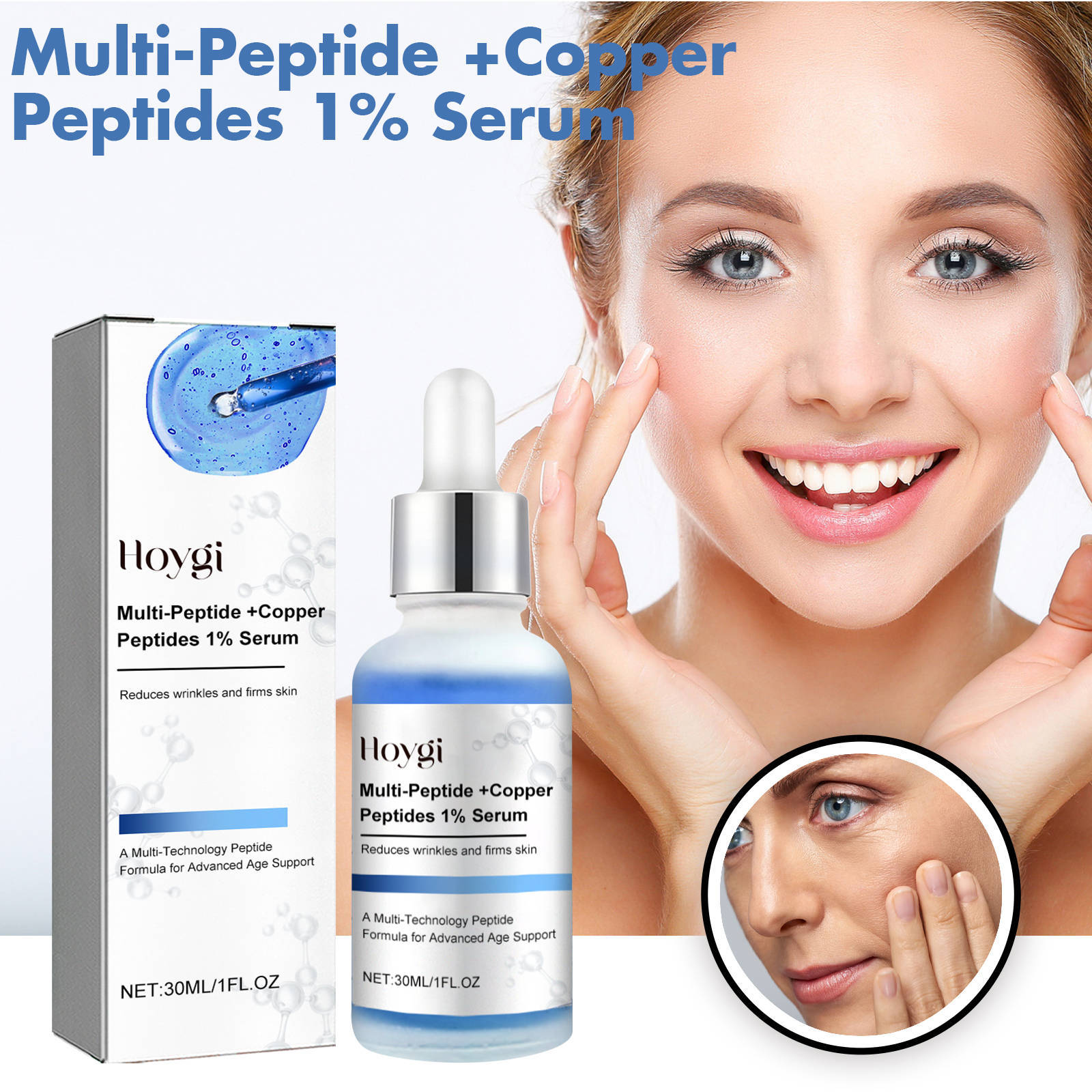 Sérum facial raffermissant anti-âge pour l&