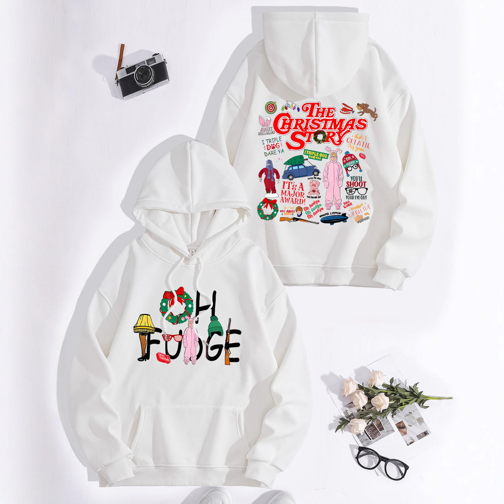 Hoodie letter print