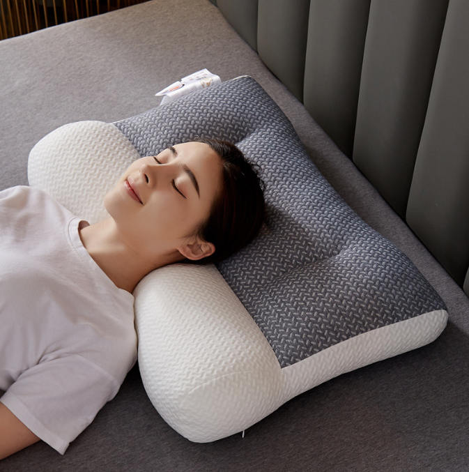 Oreiller en Fibre de Soja - Soutien Cervical et Traction