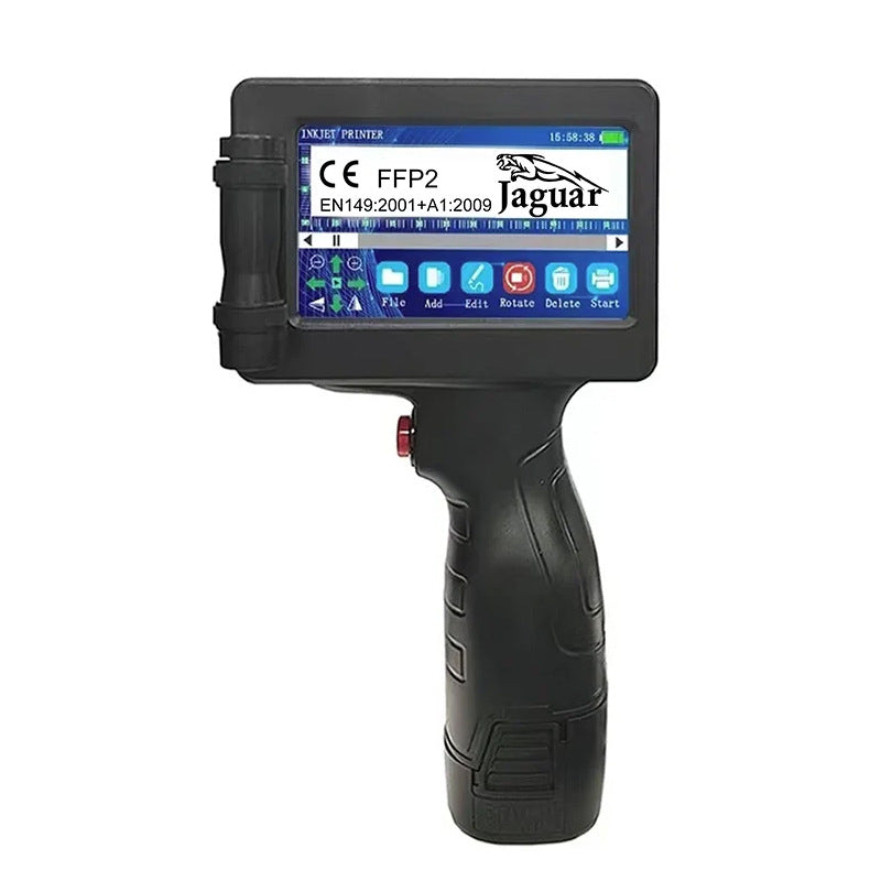 Yaomatec 1755 intelligent handheld inkjet printer assembly line batch number changing and marking machine food production date