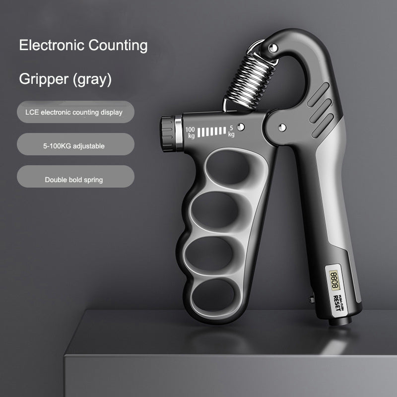 Adjustable Grip Strength Gauge Counting Type Spring Grip Strength Gauge Handshake Holder