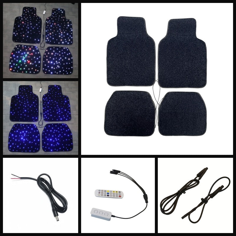 Starlight Fiber Optic Car Floor Mat