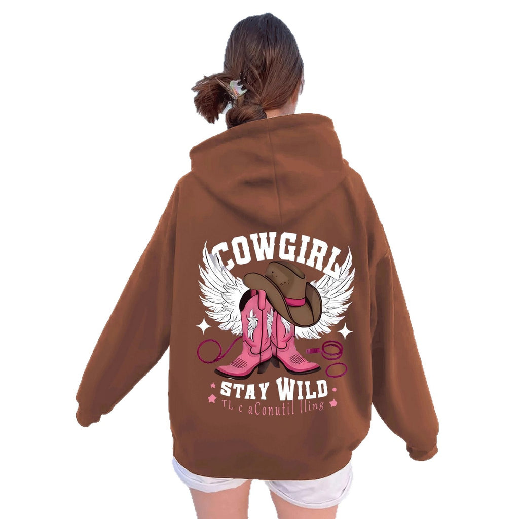 Hooded and flannel thick hoodie