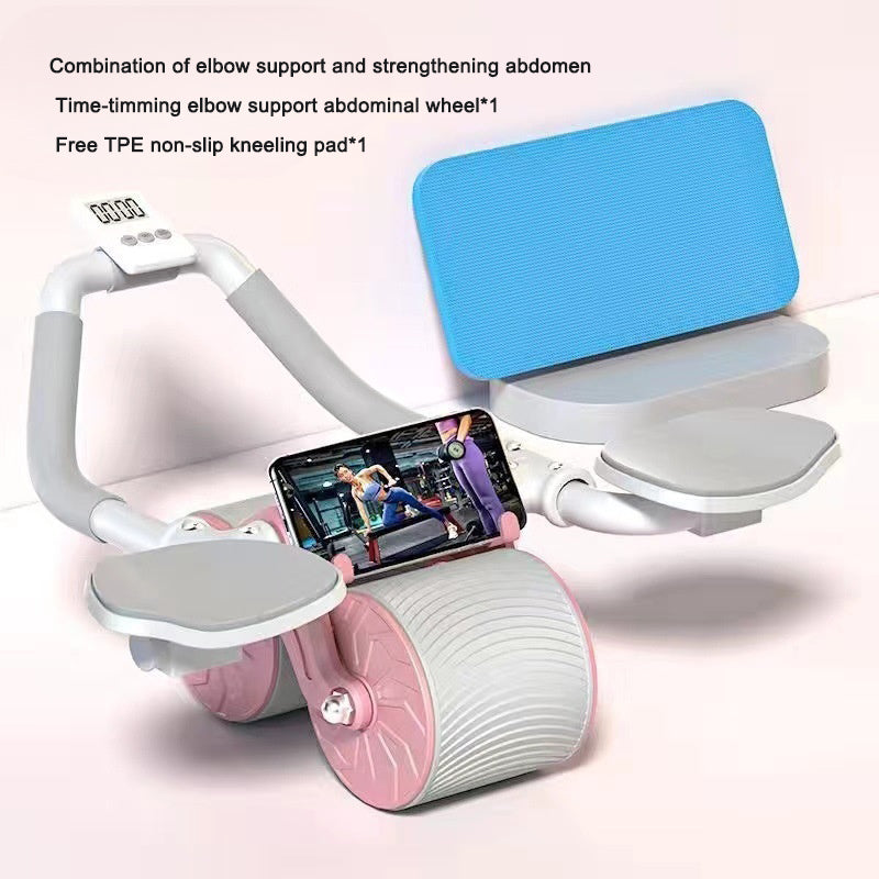 Copy of Automatic rebound abdominal compression and abdominal muscle training equipment for both men and women using elbow support rollers