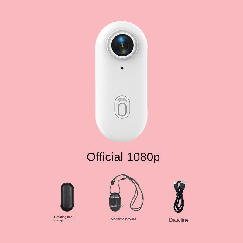 Thumb Bike Camera Magnetic Back Clip Sports Camera Thumb Recorder Pet