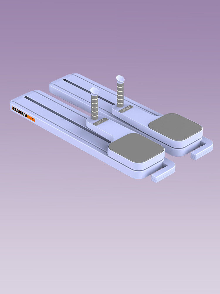 Split type healthy belly plate healthy belly wheel automatic rebound abdominal muscle wheel training tool