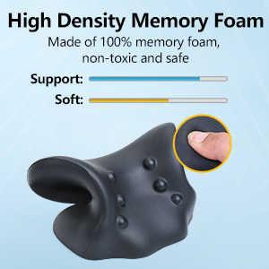 Coussin chauffant pour le cou et les épaules eprolo, relaxeur cervical avec traction pour soulager les tensions musculaires.