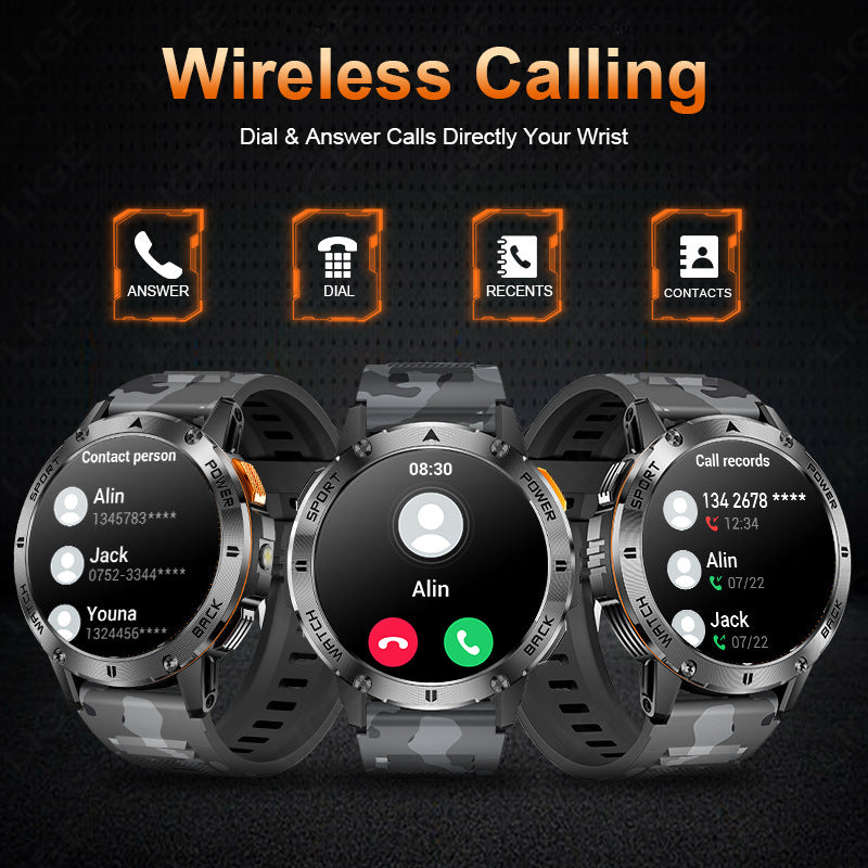 Smart Watch Bluetooth Call Multifunctional Sports Watch Long Range Watch