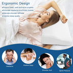 NEKRA™ | Cervical Memory Foam Pillow - Orthopedic & Ergonomic - Immediate Relief