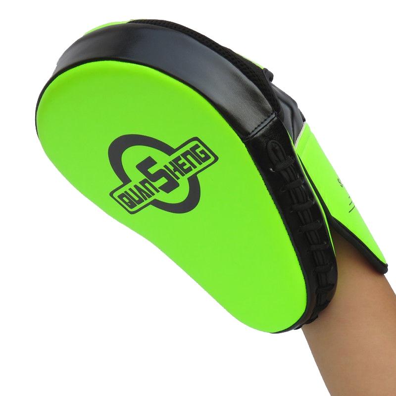 NNEDSZ Training Target For Sanda Fighting - Arc Boxing Hand - Fluorescent Green