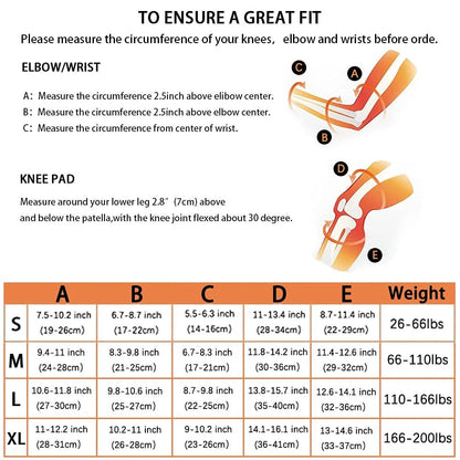 Adult/Kids Knee Pads Elbow Pads Wrist Guards 6 in 1 Protective Gear Set for Inline Roller Skating Skateboarding Scooter BMX - 𝐃𝐔𝐕𝐋𝐀𝐒𝐇𝐎𝐏