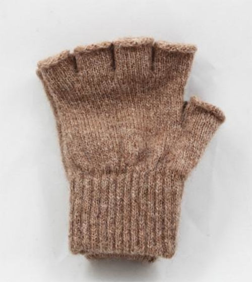 Alpaca Work/Play Fingerless Alpaca Gloves