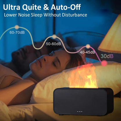 Aroma Diffuser Mini 7 Colorful Flame Air Humidifier Add Essential Oil Aromatherapy with Timing Setting for Home Bedroom Office - 𝐝𝐮𝐯𝐥𝐚𝐬𝐡𝐨𝐩.𝐜𝐨𝐦