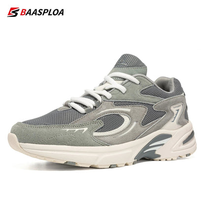 Baasploa New Running Shoes Men Outdoor Fashion Lightweight Mesh Sports Shoes Male Casual Breathable Non - Slip Walking Shoes - 𝐝𝐮𝐯𝐥𝐚𝐬𝐡𝐨𝐩.𝐜𝐨𝐦