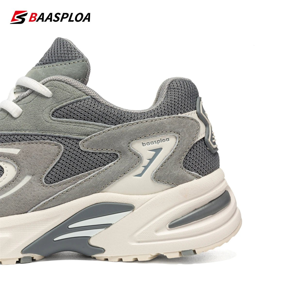 Baasploa New Running Shoes Men Outdoor Fashion Lightweight Mesh Sports Shoes Male Casual Breathable Non - Slip Walking Shoes - 𝐝𝐮𝐯𝐥𝐚𝐬𝐡𝐨𝐩.𝐜𝐨𝐦