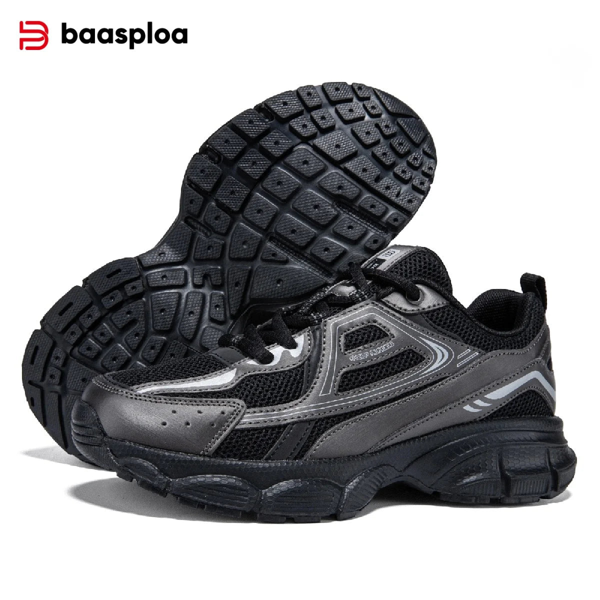 Baasploa Women Causal Sneakers Lightweight Mesh Breathable Sport Shoes Comfort Soft Walking Shoes for Women Non - Slip Outdoor - 𝐝𝐮𝐯𝐥𝐚𝐬𝐡𝐨𝐩.𝐜𝐨𝐦