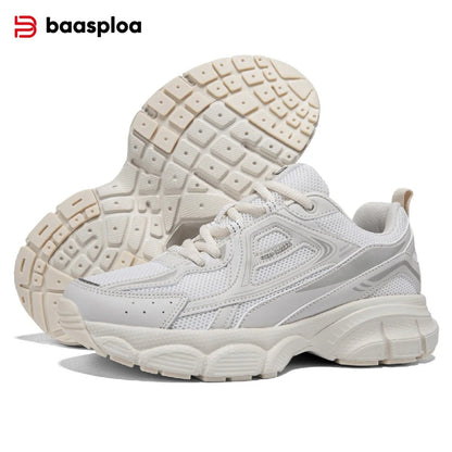 Baasploa Women Causal Sneakers Lightweight Mesh Breathable Sport Shoes Comfort Soft Walking Shoes for Women Non - Slip Outdoor - 𝐝𝐮𝐯𝐥𝐚𝐬𝐡𝐨𝐩.𝐜𝐨𝐦