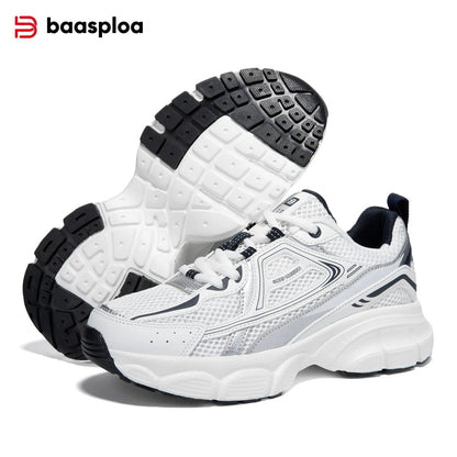 Baasploa Women Causal Sneakers Lightweight Mesh Breathable Sport Shoes Comfort Soft Walking Shoes for Women Non - Slip Outdoor - 𝐝𝐮𝐯𝐥𝐚𝐬𝐡𝐨𝐩.𝐜𝐨𝐦