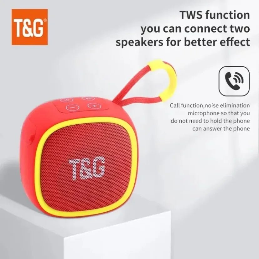 Bluetooth Speaker Mini Portable IPX4 Waterproof Wireless Loudspeaker Support TF FM Card BT TWS Stereo HIFI Sound Box Car Audio - 𝐝𝐮𝐯𝐥𝐚𝐬𝐡𝐨𝐩.𝐜𝐨𝐦