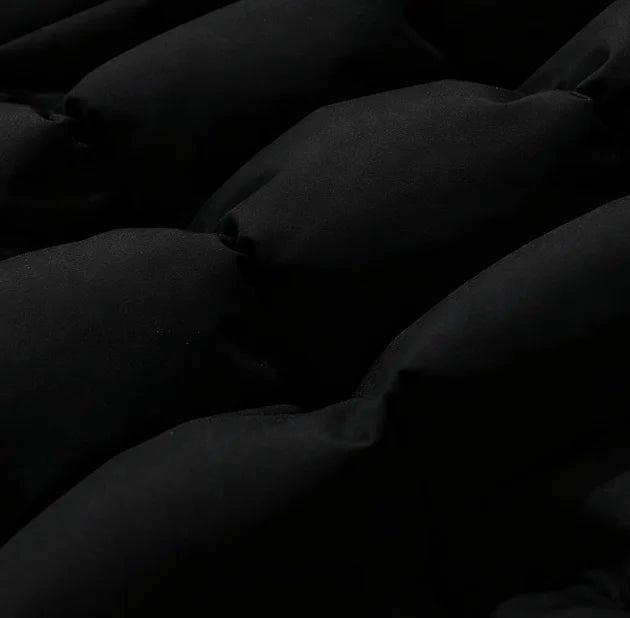 Casual Winter Windproof Puffer Jacket Large Size Plus 100% Polyester Fiber Vest Stand Collar Zipper Canvas Knitted - 𝐃𝐔𝐕𝐋𝐀𝐒𝐇𝐎𝐏