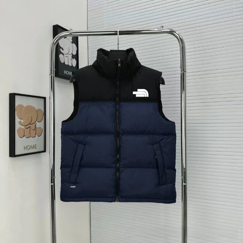 Classic 1996 Cotton Vest Outdoor Sports Warmth Embroidery Thickened Zipper Closure Unisex Cotton Vest for All Seasons - 𝐃𝐔𝐕𝐋𝐀𝐒𝐇𝐎𝐏