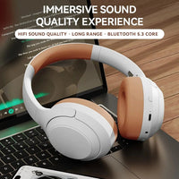 DR83 Bluetooth Long Range Gaming Earphones, Wireless Headwear Bluetooth Earphones for Call - 𝐝𝐮𝐯𝐥𝐚𝐬𝐡𝐨𝐩.𝐜𝐨𝐦
