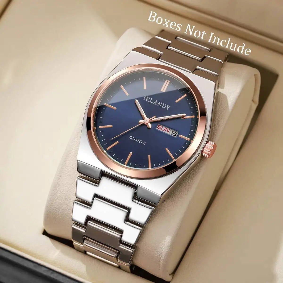 Fashion Men's Calendar Quartz Watch Luxury Men Business Watches For Mens Clock Reloj Hombre（Without Box） - 𝐝𝐮𝐯𝐥𝐚𝐬𝐡𝐨𝐩.𝐜𝐨𝐦