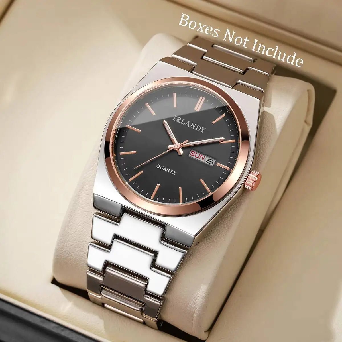 Fashion Men's Calendar Quartz Watch Luxury Men Business Watches For Mens Clock Reloj Hombre（Without Box） - 𝐝𝐮𝐯𝐥𝐚𝐬𝐡𝐨𝐩.𝐜𝐨𝐦