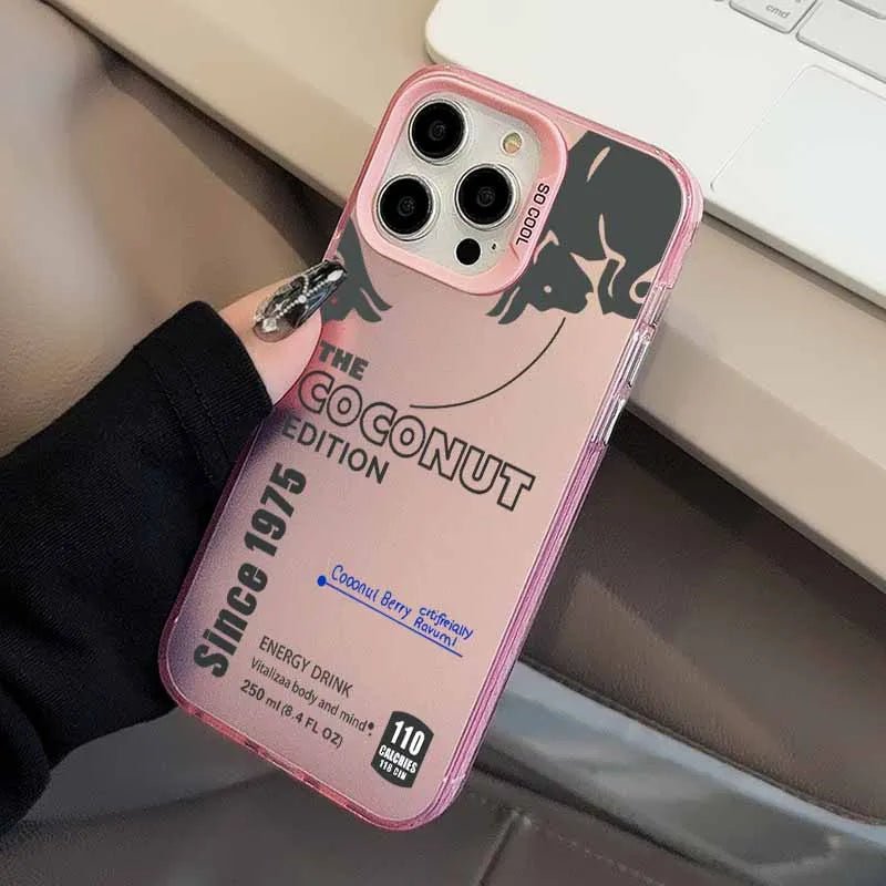 Fashion Pattern Cow Phone Case For iPhone 11 16 15 13 14 12 17 Pro Max XS XR SE 16E 15 16 7 8 14 Plus 11 Pro 12 Pro 13 Pro Cover - 𝐃𝐔𝐕𝐋𝐀𝐒𝐇𝐎𝐏