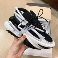 Fashion Thick Bottom Sneakers Women Pointed Toe Lace - Up Platform Shoes Lady Classics Luxury Brands Couple's Shoes Casual Sneaker - 𝐃𝐔𝐕𝐋𝐀𝐒𝐇𝐎𝐏