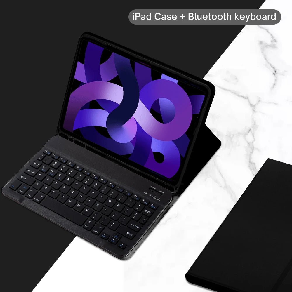 For iPad Air 4th 10.9" 2020 A2072 A2316 A2324 A2325 Keyboard Case for iPad Air 5th 10.9" 2022 A2588 A2589 A2591 Case - 𝐃𝐔𝐕𝐋𝐀𝐒𝐇𝐎𝐏