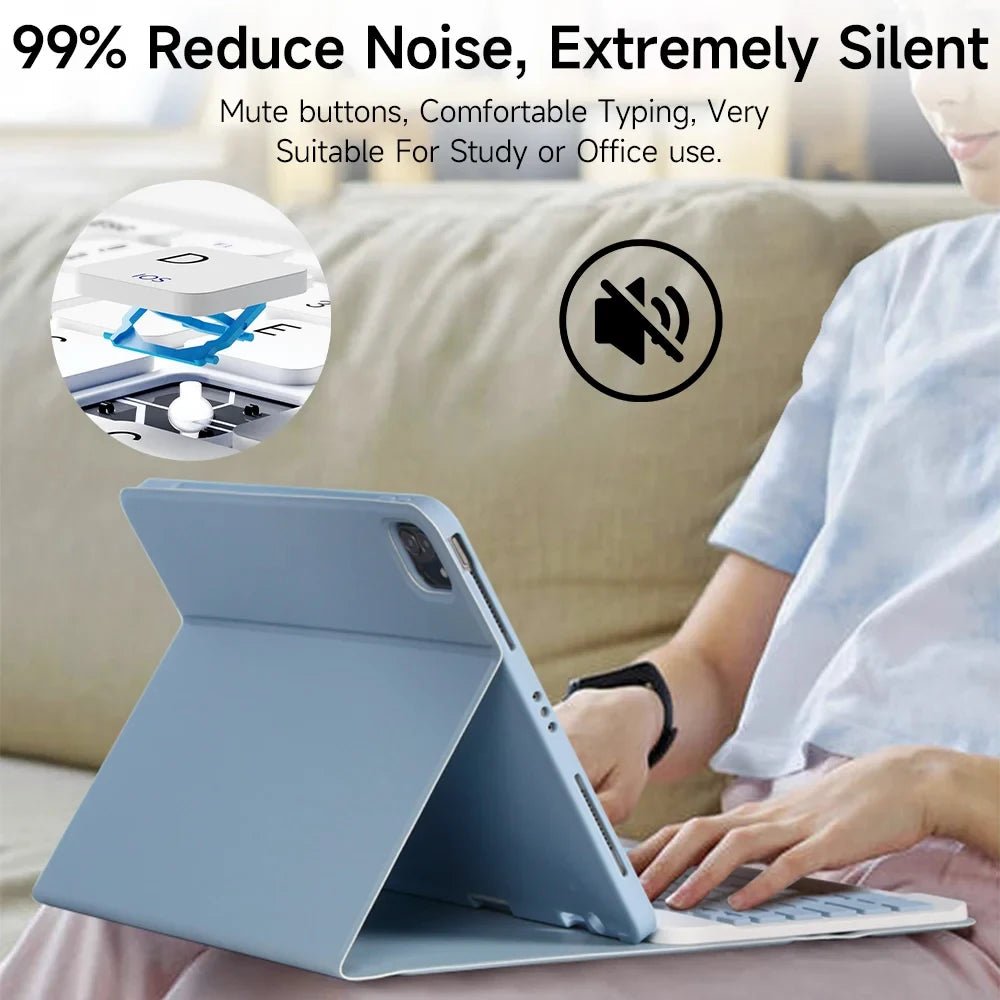 For iPad Air 4th 10.9" 2020 A2072 A2316 A2324 A2325 Keyboard Case for iPad Air 5th 10.9" 2022 A2588 A2589 A2591 Case - 𝐝𝐮𝐯𝐥𝐚𝐬𝐡𝐨𝐩.𝐜𝐨𝐦