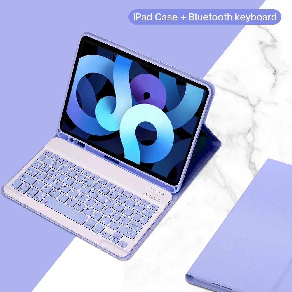 For iPad Air 4th 10.9" 2020 A2072 A2316 A2324 A2325 Keyboard Case for iPad Air 5th 10.9" 2022 A2588 A2589 A2591 Case - 𝐝𝐮𝐯𝐥𝐚𝐬𝐡𝐨𝐩.𝐜𝐨𝐦