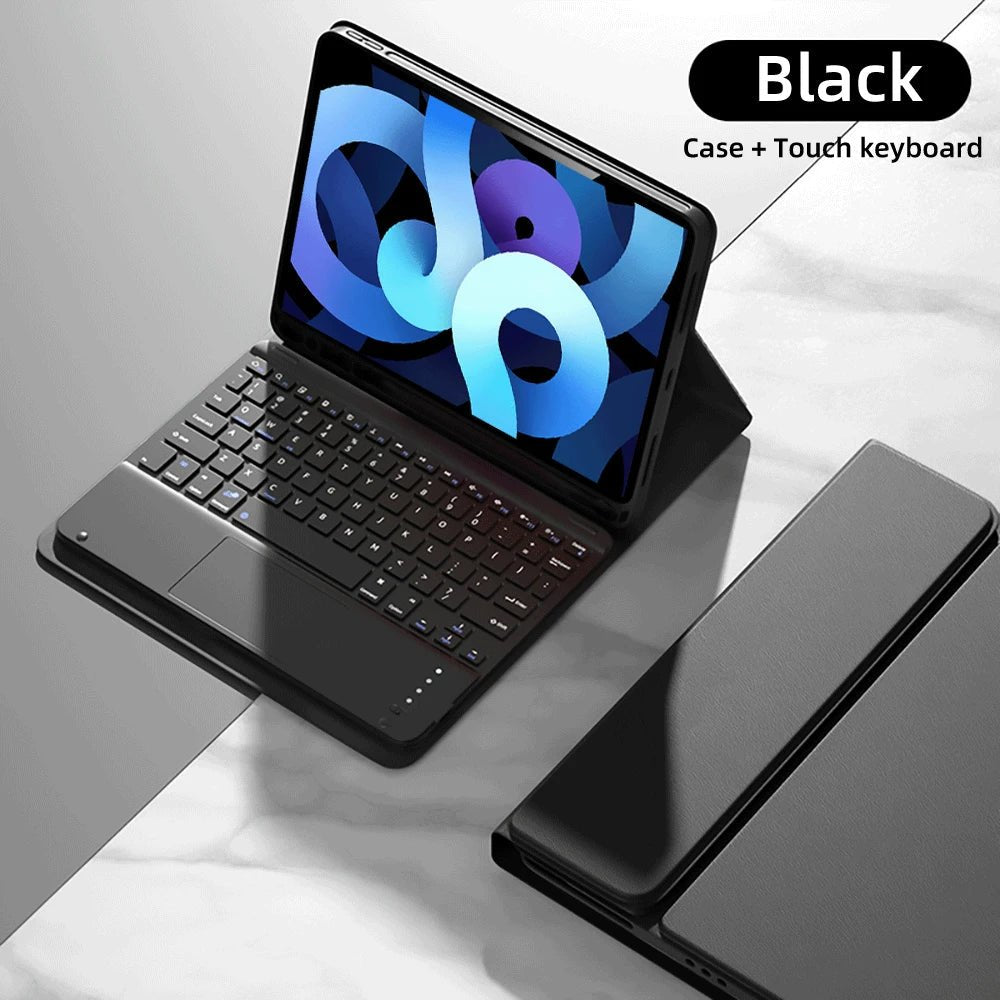 For iPad Air 4th 10.9" 2020 A2072 A2316 A2324 A2325 Keyboard Case for iPad Air 5th 10.9" 2022 A2588 A2589 A2591 Case - 𝐃𝐔𝐕𝐋𝐀𝐒𝐇𝐎𝐏